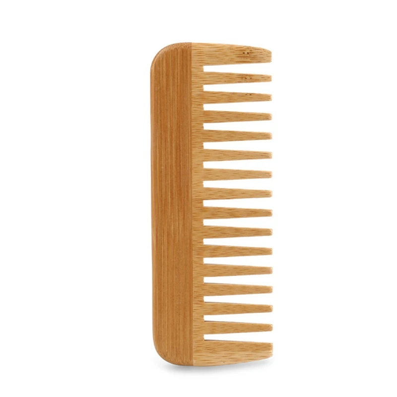 천연 대나무 넓은 이빨 빗, 제모 빗, 정전기 방지 나 - Bamboo Toothbrush 리뷰 및 가격