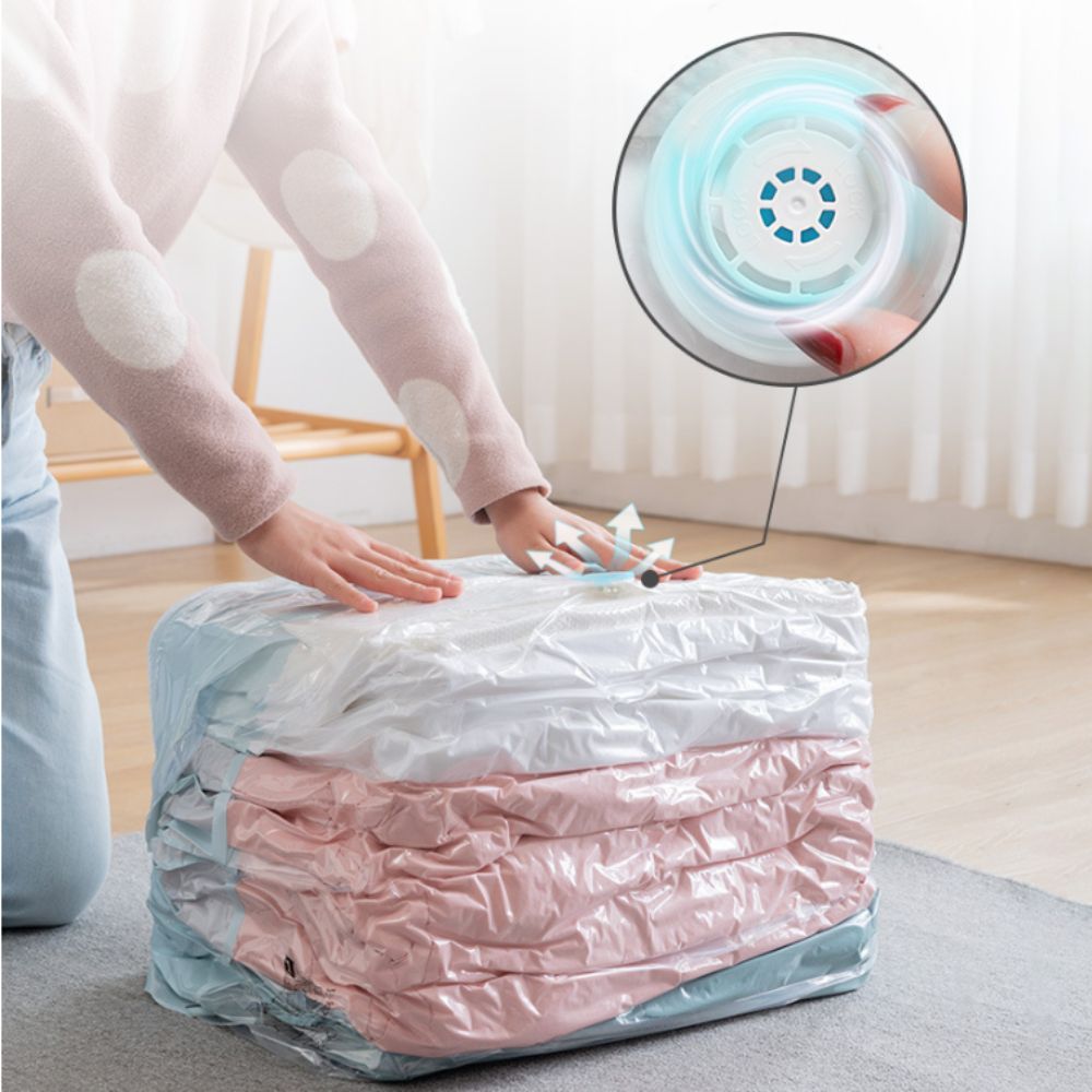압축 및 밀봉이 가능한 진공 보관용 봉투, 공간 활용도 - Reusable Bag 리뷰 및 가격