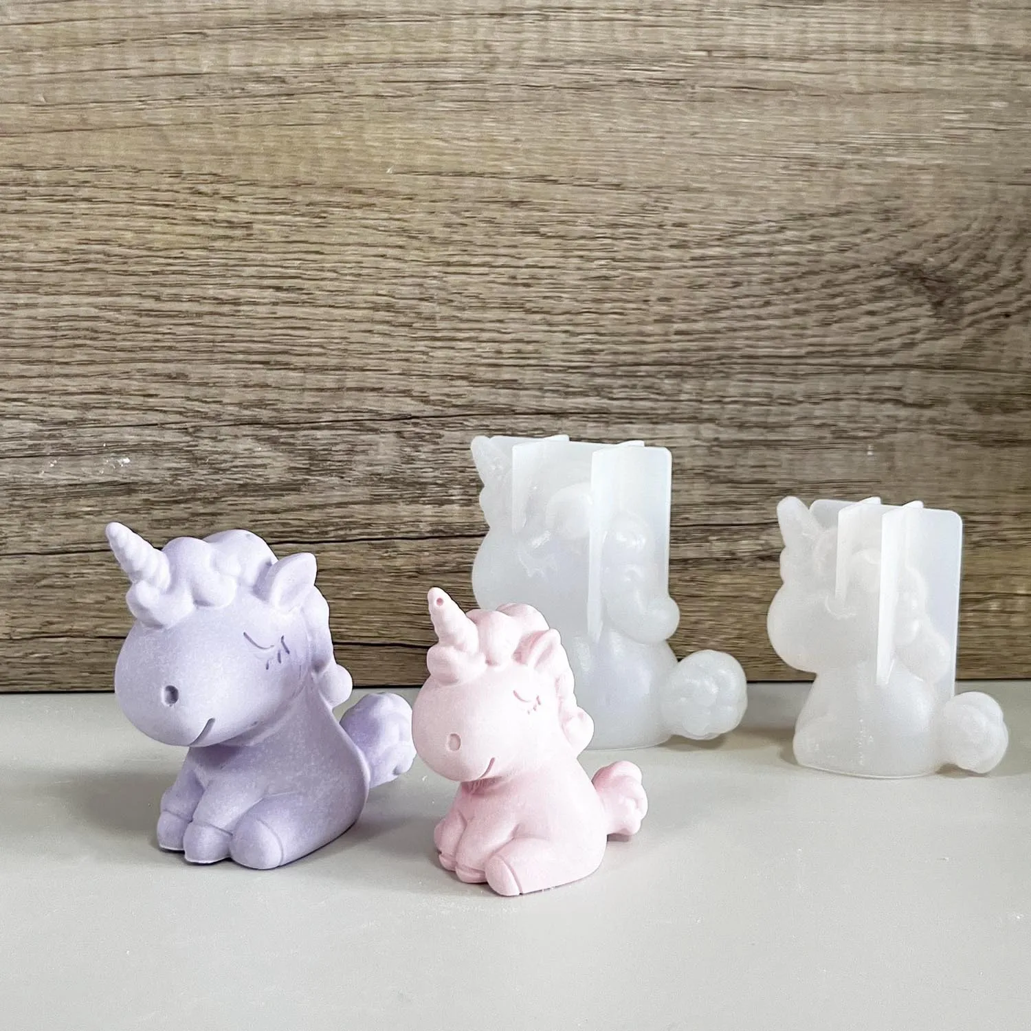 3D 기하학 실리콘 유니콘 고양이 사슴 곰 금형 비누  - Eco Soap 리뷰 및 가격