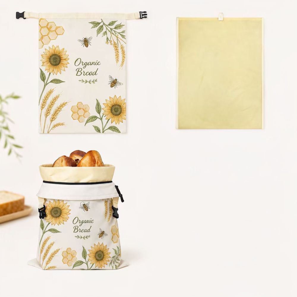 밀랍으로 만든 식품 보관용 랩 백, 친환경 면 소재,  - Beeswax Wrap 리뷰 및 가격