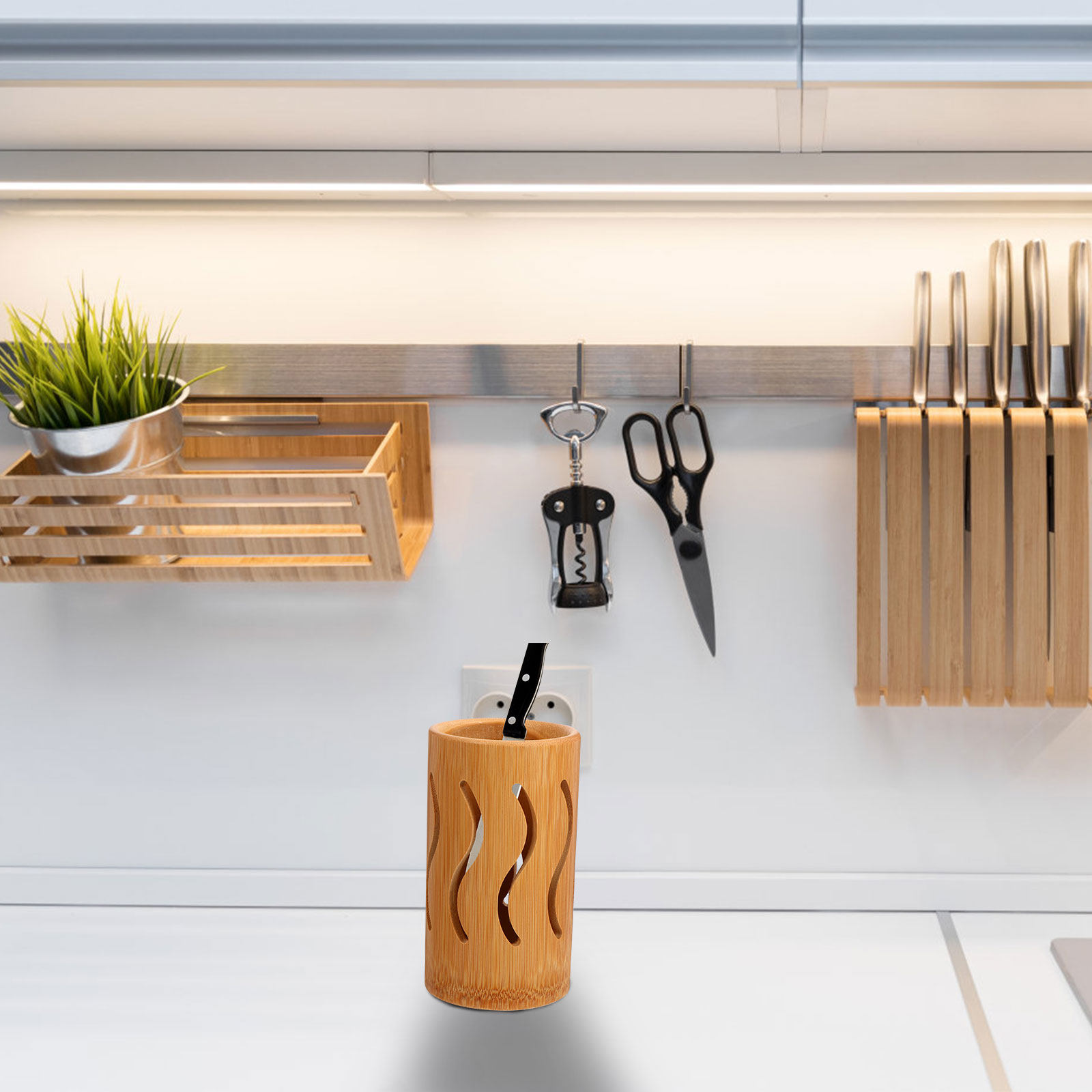 대용량 대나무 식기 보관함, 주방 정리용품, 식칼, 포 - Bamboo Cutlery 리뷰 및 가격