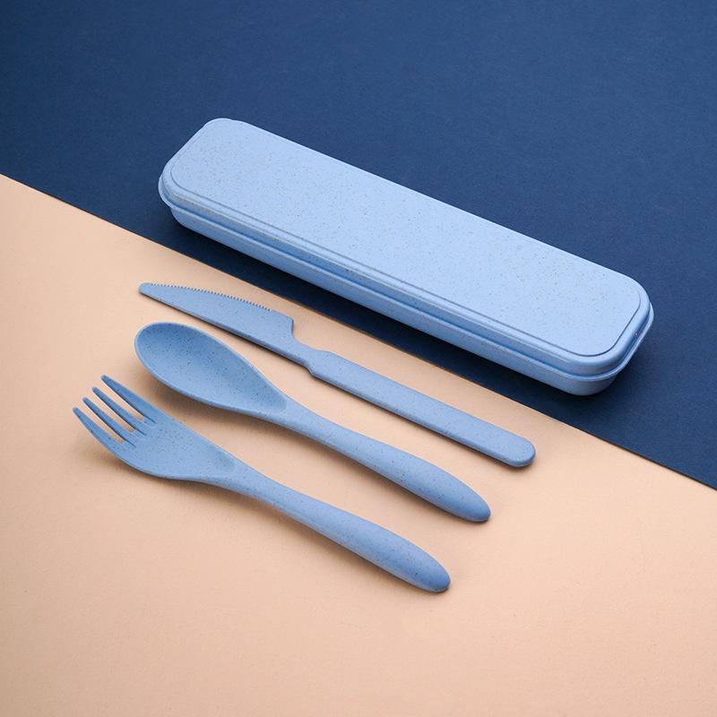 밀짚 재질의 재사용 가능한 식기 세트, 무취 식품 등급 - Reusable Straw 리뷰 및 가격