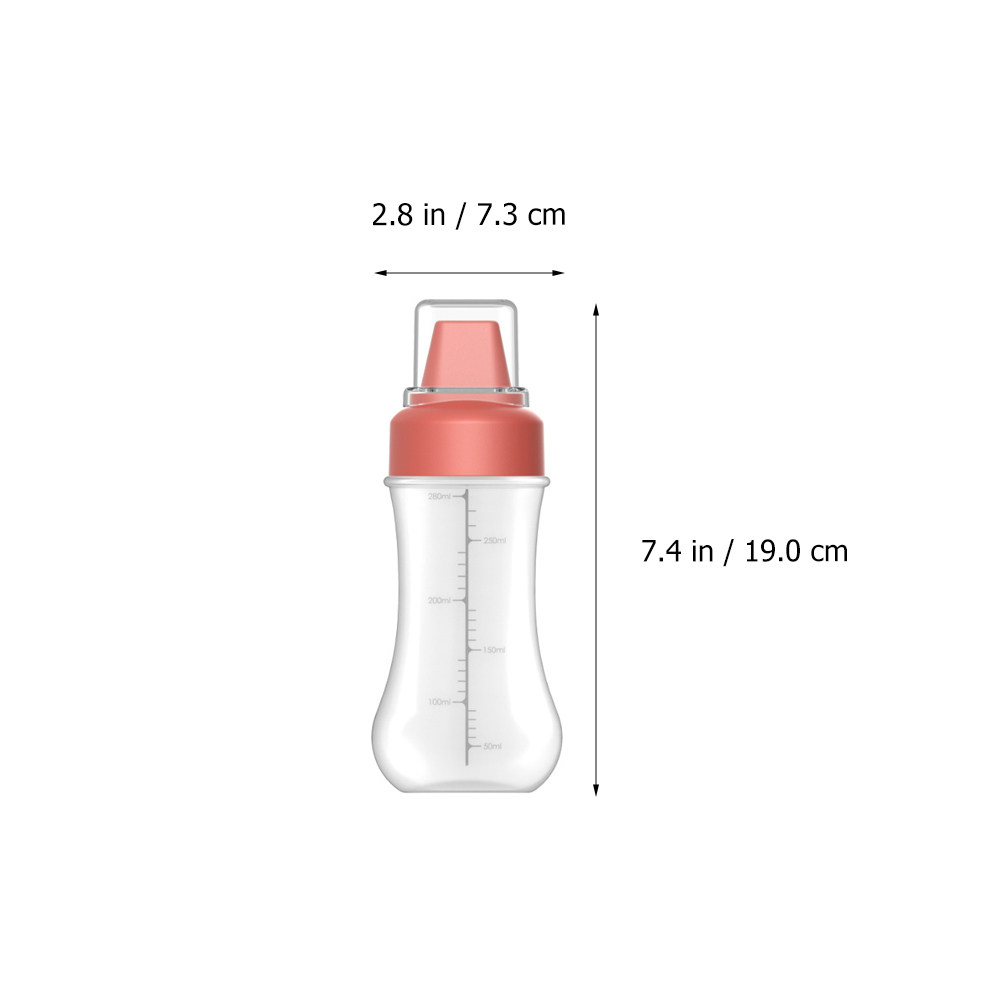 투명한 5구짜리 주방용 소스 디스펜서 3개 세트, 재사 - Reusable Bottle 리뷰 및 가격